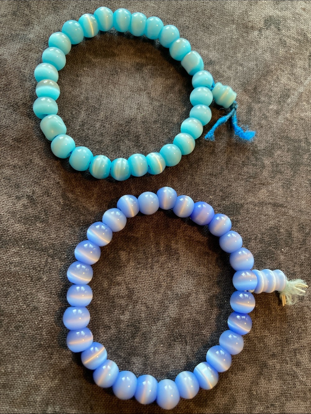 Gorgeous Aurora Beaded Bracelets- Blue & Aqua